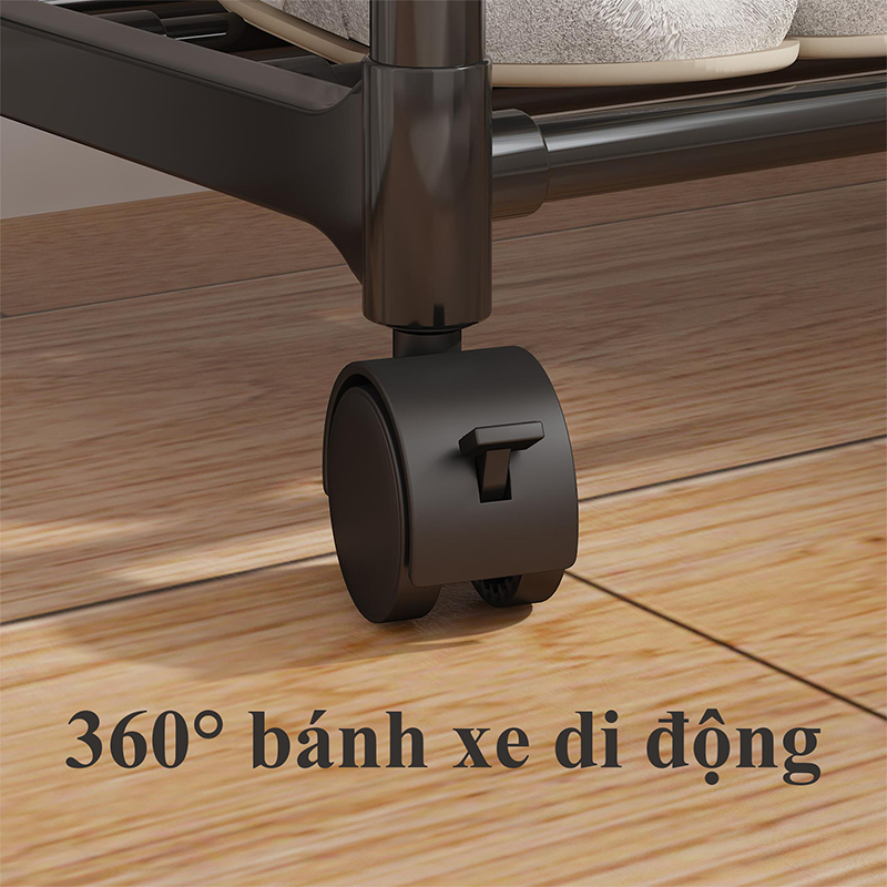 𝐎𝐥𝐢𝐟𝐞 Kệ Đựng Đồ Đa Năng Mẫu Mới Kệ Để Giày Dép Công Suất Lớn Xào Đồ Treo Quần Áo Có Bánh Xe Giá Để Giày Và Mũ