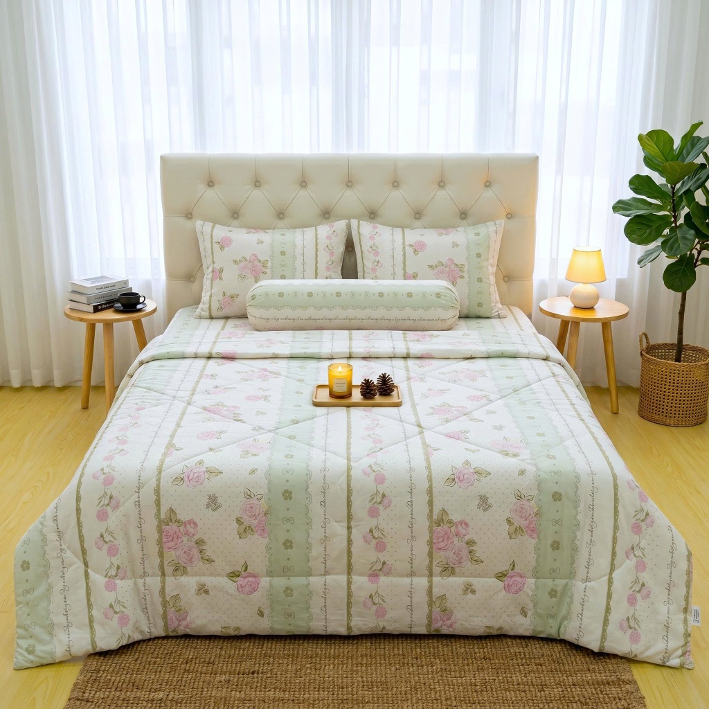 [Nệm 10 15 20cm] BỘ CHĂN GA COTTON 100%, KHÔNG PHA POLY, THOÁNG MÁT, CÀNG GIẶT CÀNG MÁT - Ngọc Hạnh Bedding