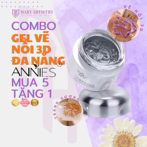 Gel Vẽ Nổi 3D Annies Thuỷ Tinh Không Chảy - Nặn Hoa, Nối Móng, Tráng Gương - 20g