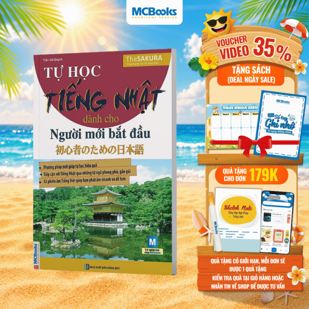 Sách - Tự Học Tiếng Nhật Dành Cho Người Mới Bắt Đầu