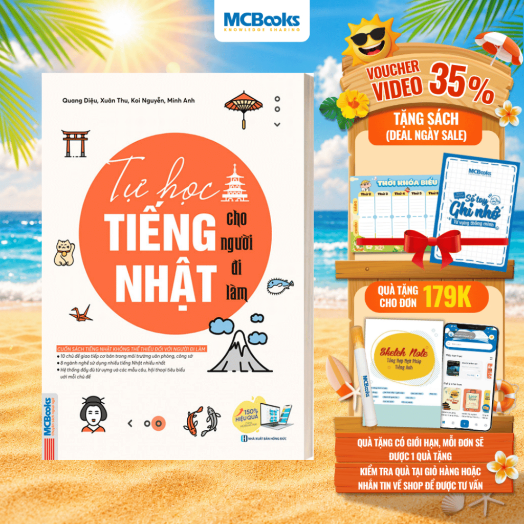 Sách - Tự học tiếng Nhật cho người đi làm