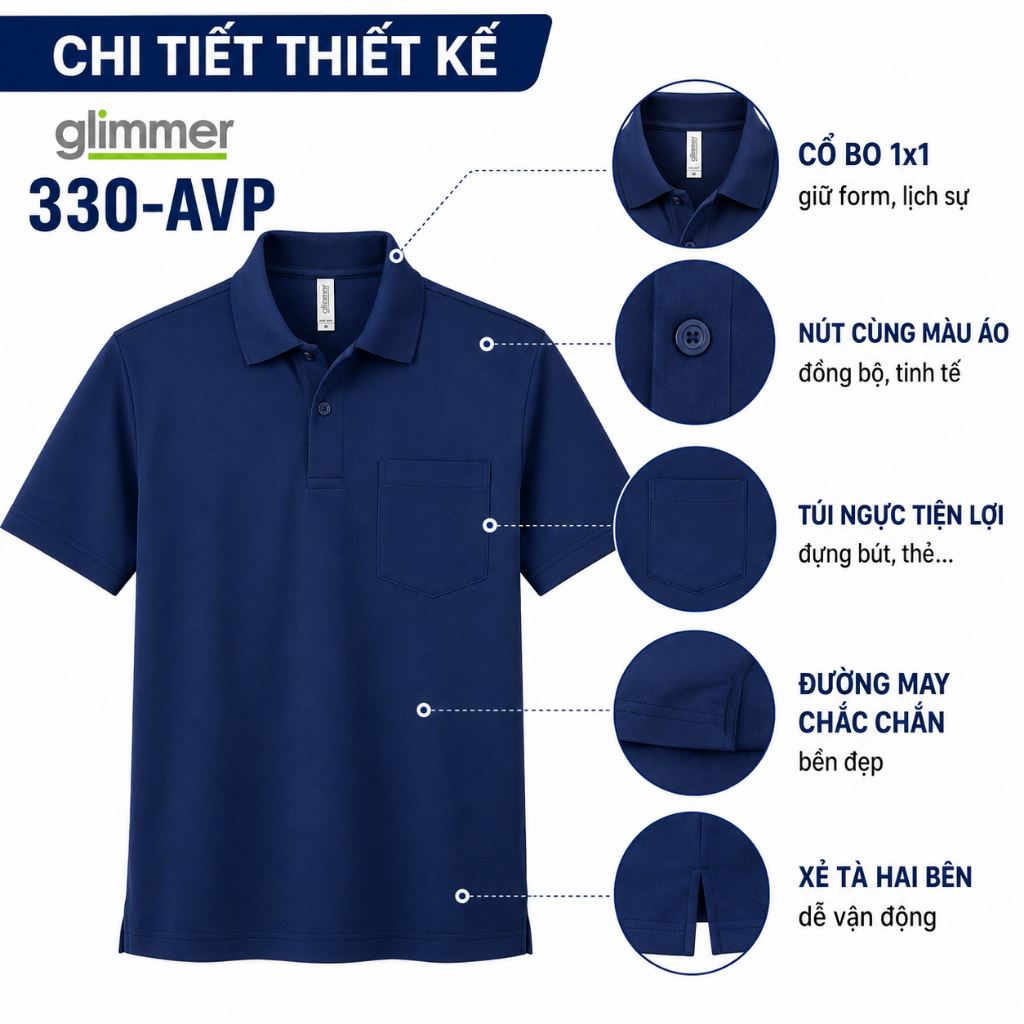 Áo Polo Nhật Có Túi Nam/Nữ Form Rộng 38-130Kg - Vải Active Cao Cấp - Chống Nắng - Thông Thoáng - Bền Màu | MÀU RỰC RỠ