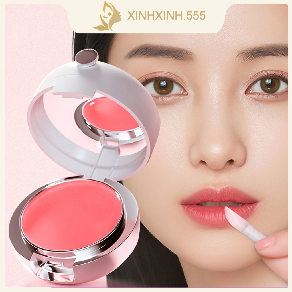 Mặt nạ ngủ môi khử thâm làm hồng dưỡng ẫm collagen kích màu môi tẩy tế bào chết giữ cho đôi môi mịn màng & căng bóng
