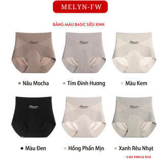Quần lót nữ cạp cao gen bụng nâng mông không viền 50-65kg hàng cao cấp MELYN-FW Q8663