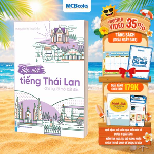 Sách - Tập Viết Tiếng Thái Lan Cho Người Mới Bắt Đầu