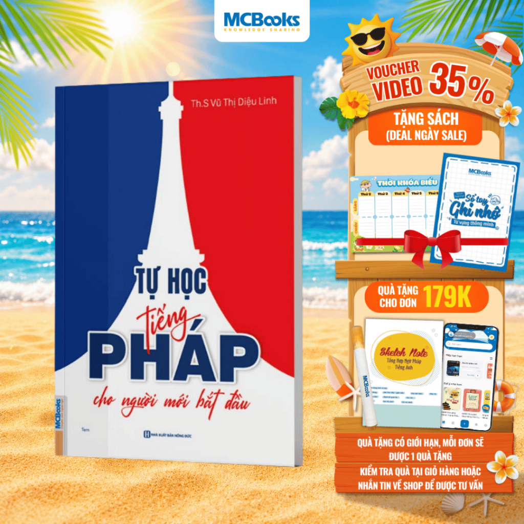 Sách - Tự học Tiếng Pháp cho người mới bắt đầu