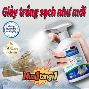 Công nghệ Đức Dung dịch vệ sinh giày trắng bán chạy｜Chai vệ sinh giày tẩy sạch vết ố vàng cực nhanh