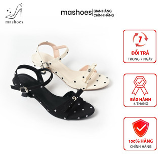 Sandal Nữ Quai Nơ Chấm Bi Cao 3cm D4812 – Dép Nữ Hàn Quốc Hot Trend, Nhẹ Chân, Dễ Phối Đồ
