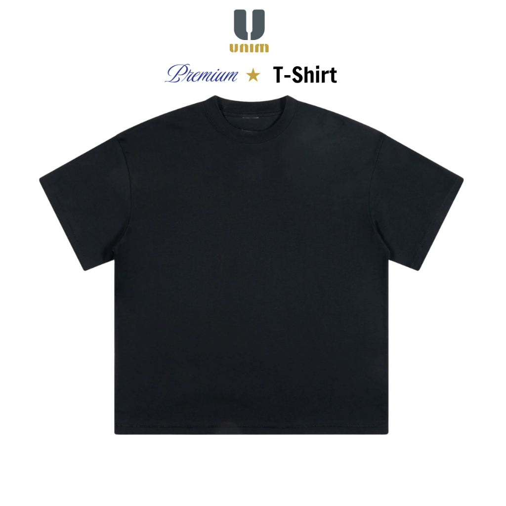 Áo thun trơn Form Boxy Dáng Rộng Unim Club Cotton Việt 250 Mềm Mịn Thoáng Mát Nhiều Màu APT