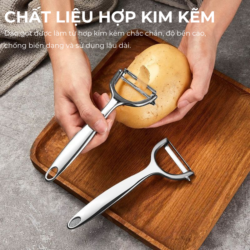 Nạo Củ Quả KOOBEE Hợp Kim Kẽm Cao Cấp – Sắc Bén, Siêu Bền – Gọt Mắt Khoai Tây Tiện Lợi | 314