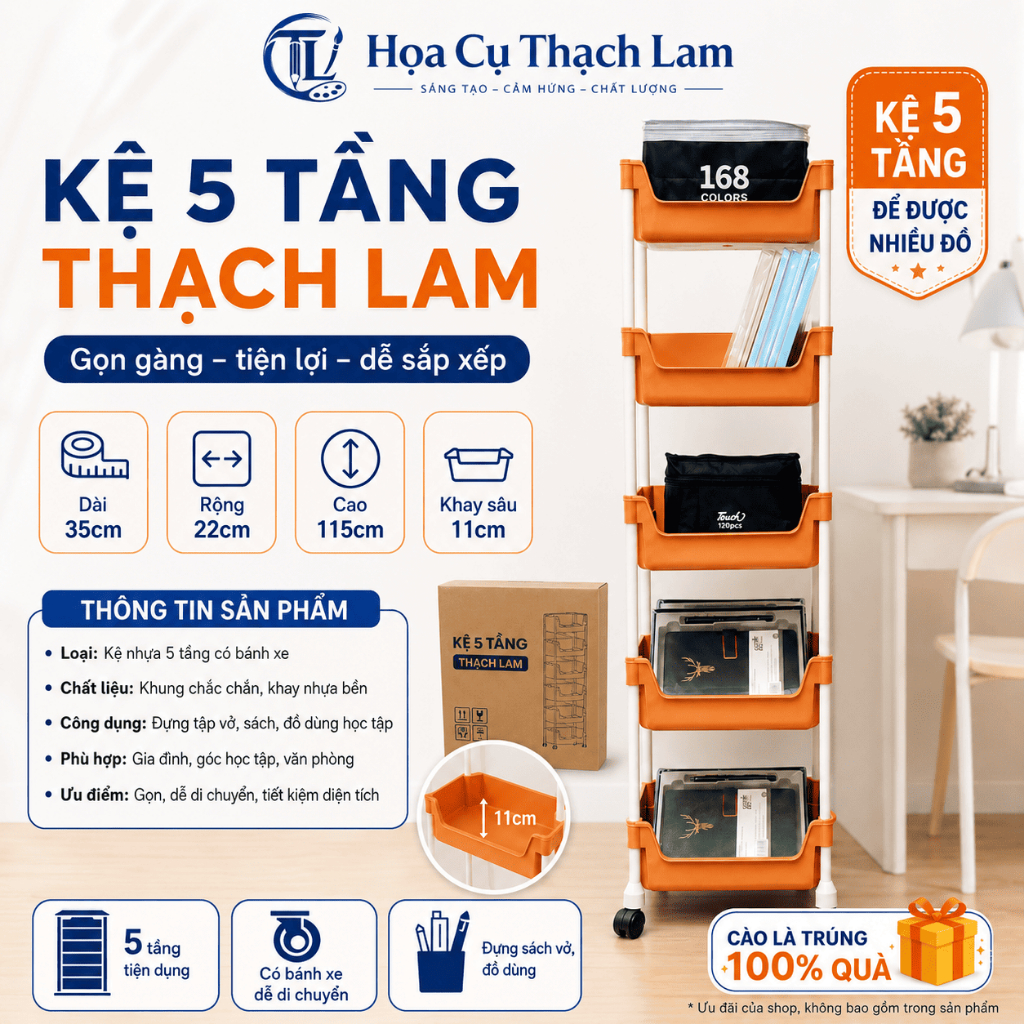 [Tết Cào là có quà]Kệ Nhựa Đa Năng 3–5 Tầng Có Bánh Xe | Kệ Đựng Đồ Nhà Bếp – Phòng Ngủ – Phòng Khách | Kệ Tết Dọn Nhà S
