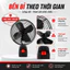 Quạt Tích Điện Để Bàn Tiện Lợi, TIDY SHOP, Quạt Sạc Mini Gấp Gọn Làm Mát Cá Nhân