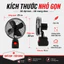 Quạt Tích Điện Để Bàn Tiện Lợi, TIDY SHOP, Quạt Sạc Mini Gấp Gọn Làm Mát Cá Nhân