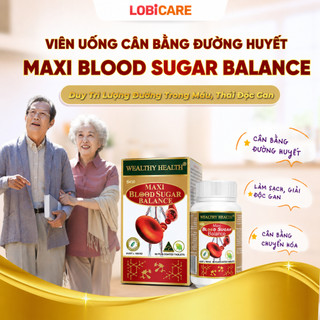 Viên Uống Cân Bằng Đường Huyết Maxi Blood Sugar Balance - Hộp 60 Viên