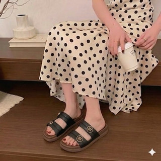 Dép Lê Nữ Quai Ngang Đế Êm Style Hàn Quốc Dép Quai Đôi Hot Trend 2026 Đi Chơi Đi Học Siêu Êm Chống Trơn Trượt