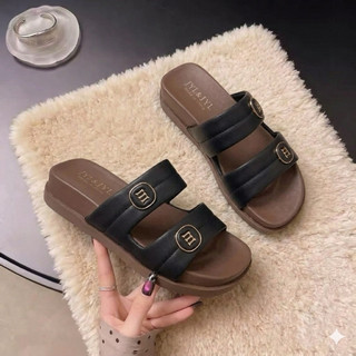 Dép Lê Nữ Quai Ngang Đế Êm Style Hàn Quốc Dép Quai Đôi Hot Trend 2026 Đi Chơi Đi Học Siêu Êm Chống Trơn Trượt