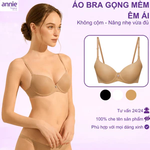 Áo ngực annie cao cấp BRA8153 mouse dày 2,5cm, áo lót nữ cúp 3/4 mặc thoải mái cả ngày không đau vai