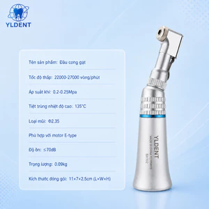 Đầu Cong Gạt Nha BX102 - Đầu Khuỷu Tay khoan Chậm YLDENT