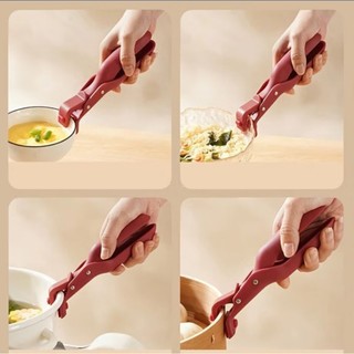 Kẹp bát gia dụng bằng nhựa chống trượt chống bỏng Kẹp khay nướng nhà bếp Kẹp hấp