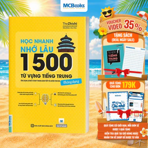 Sách - Học Nhanh Nhớ Lâu 1500 Từ Vựng Tiếng Trung Thông Dụng - MCBooks