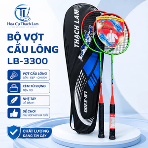 Bộ 2 Vợt Cầu Lông Libao Kèm Bao Vợt Siêu Nhẹ Công Thủ Toàn Diện Nhiều Mẫu Mã