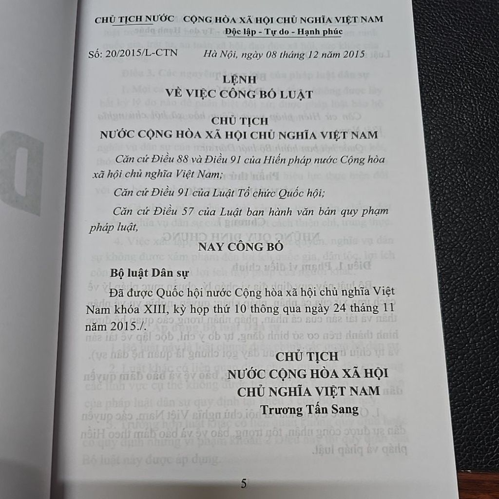 Sách - Combo Bộ luật dân sự và Bộ luật tố tụng dân sự (NXB CAND) New