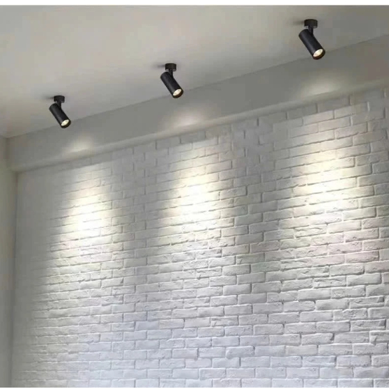 Đèn Ống Bơ Đèn Rọi Đơn 20w gắn tường trần ốp nổi xoay 360° đèn chiếu điểm đèn soi tranh