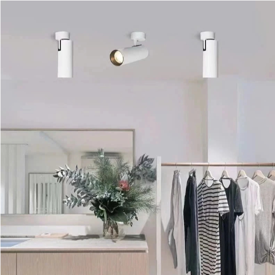 Đèn Ống Bơ Đèn Rọi Đơn 20w gắn tường trần ốp nổi xoay 360° đèn chiếu điểm đèn soi tranh