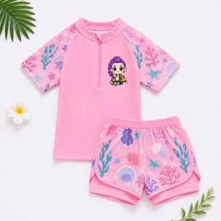 BK25 Đồ bơi cho bé gái size nhí+đại 10-40kg quần đùi, bikini bé gái 2 mảnh, đồ bơi cho bé gái