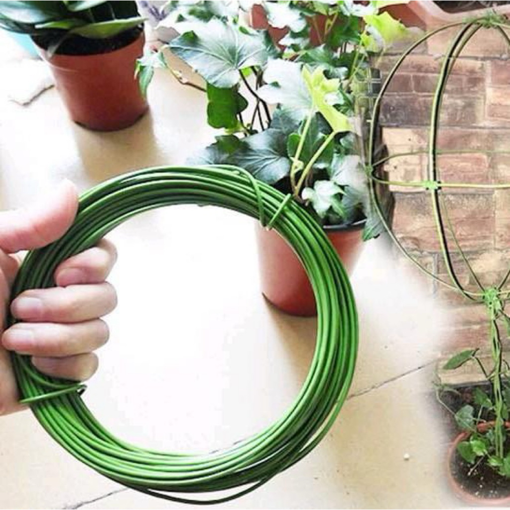 Dây thép bọc nhựa đường kính 2,5mm dùng uốn cây cảnh làm bonsai