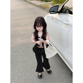 {Chính phẩm -BabyBeer} Set chấm bi quần Loe cho bé dễ thương_ẢNH THẬT/SET LOE CHO BÉ