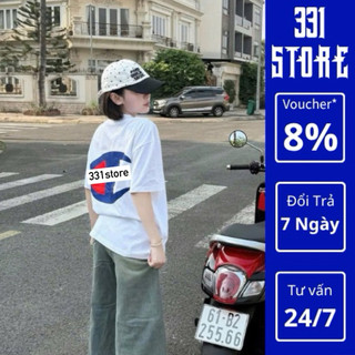 Áo Phông Champ Hottrend Hoạ tiết In 5D Chuyển Nhiệt Chất Liệu Cotton 2C BP17