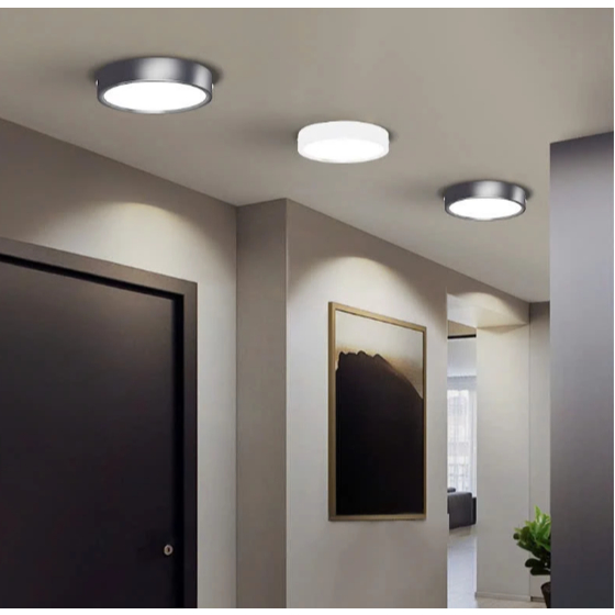 Đèn LED ốp nổi trần 6w 12w 18w gắn phòng khách ban công phòng ngủ hành lang lối đi