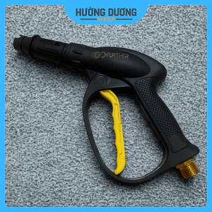 Súng Xịt Rửa Xe Cao Áp Ren Đồng 22mm, Tay Bóp Máy Rửa Xe Áp Lực Cao, Súng Phun Nước ABS