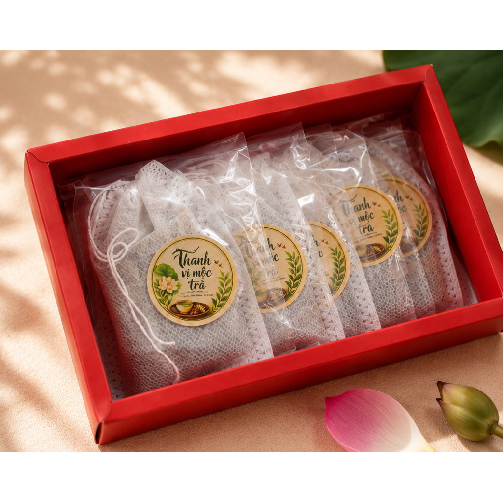 THANH VỊ MỘC TRÀ- Trà thảo mộc thanh nhiệt, hỗ trợ tiêu hóa, giảm đầy bụng