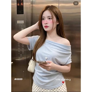 ÁO CỔ ĐỔ TAY NGẮN KIỂU HẾN | PHONG CÁCH ULZZANG HOT TREND 2026 | ITEM MUST HAVE CHO NÀNG NỮ TÍNH BY CHAMIE STORE