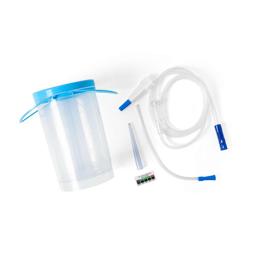 Bộ Bình truyền thải độc Ca truyền thải độc đại tràng Coffee Enema 1,2L có nắp đậy, Xô truyền Quốc Tế