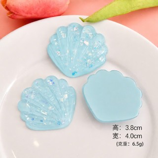 [ĐỘC QUYỀN] Set Charm Vỏ Sò Đại Dương Pastel Size Bự Lấp Lánh Resin DIY Gắn Dép Cute Mermaid 🌊🐚