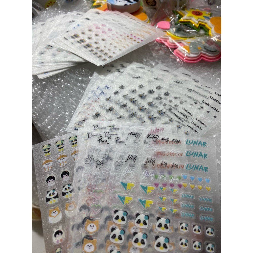 HÀNG MỚI VỀ - PHONE / NAIL STICKER MASCOT