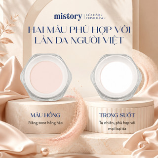 [Y395] Phấn Phủ Bột MISTORY - mỏng, mịn, hạn chế mốc nền, kiểm soát dầu 8H Mistory 9g