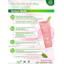 Sữa rửa mặt muối hồng Nature Book sạch sâu, dưỡng sáng da chống lão hóa, dưỡng ẩm 120ml