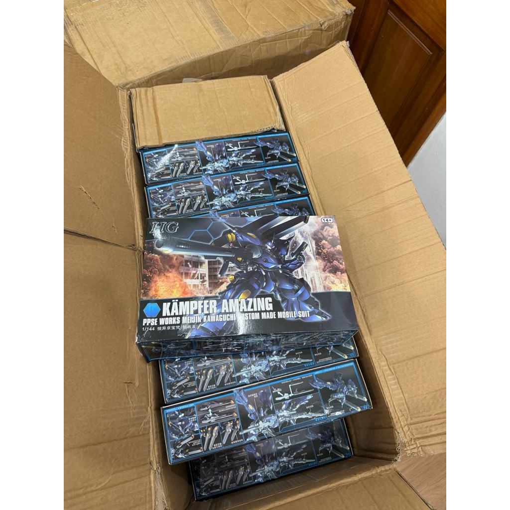( Hàng có sẵn ) Mô hình lắp ráp HG amazing kampfer 1/144 - Hãng Star