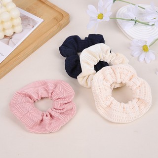 Dây Buộc Tóc Scrunchies Len Nhiều Màu Chồi accessories Phong Cách Hàn Quốc Cho Bạn Gái K429
