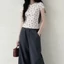 Áo thun tăm AE* babytee viền bèo bigsize dư xịn