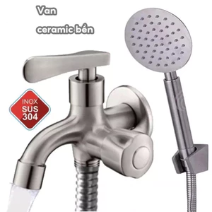 Củ sen Tắm Lạnh INOX 304 và tay sen tắm dây sen đủ bộ