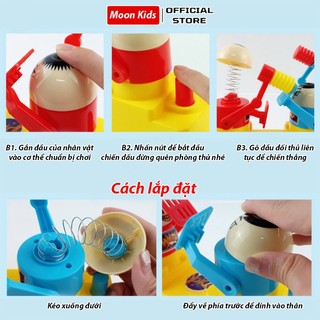 Đồ Chơi Đối Kháng Gõ Đầu Xả Stress Vui Nhộn, Trò Chơi Giải Trí Cho Cả Gia Đình
