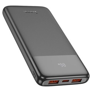 Pin Dự Phòng Hoco J121 10000mAh USB QC 3.0 22.5W, TypeC PD 20W (Đen) - Phụ Kiện Nhất Tín