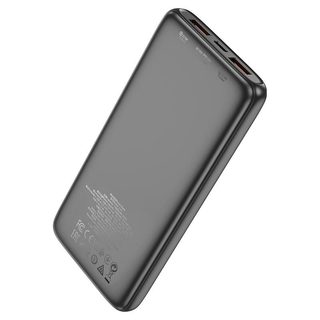 Pin Dự Phòng Hoco J121 10000mAh USB QC 3.0 22.5W, TypeC PD 20W (Đen)