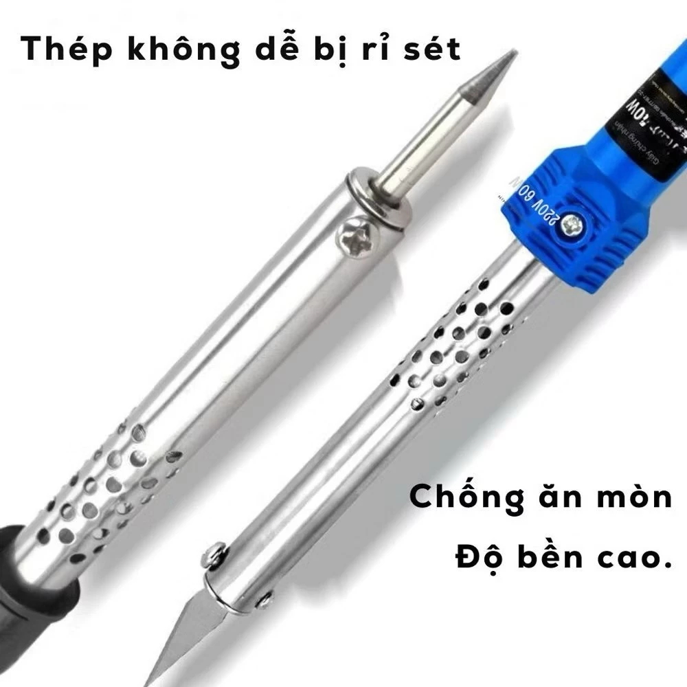 Bộ Dao Cắt Điện Mini Cầm Tay 60W – Dao Nhiệt Cắt Xốp, Foam EVA, Carton, Mút Xốp, Dụng Cụ DIY Đa Năng Kèm 5 Lưỡi