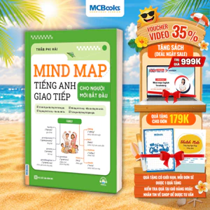 Sách - Mind Map Tiếng Anh Giao Tiếp Cho Người Mới Bắt Đầu